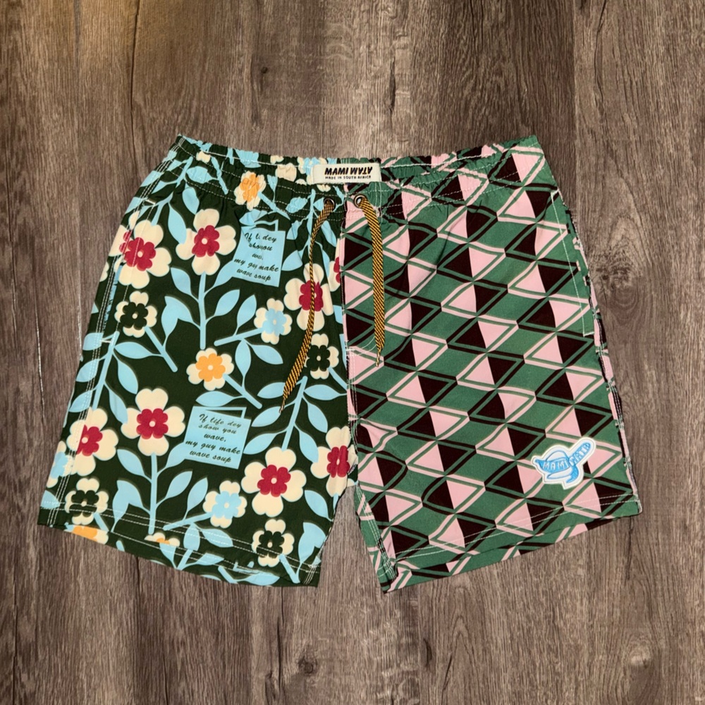 Floral and Geometric men’s Shorts Set